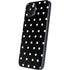 Black and White Polka Dots iPhone 14 Plus Skin